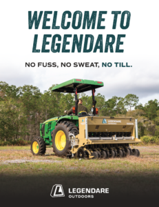 legendare product brochure cover